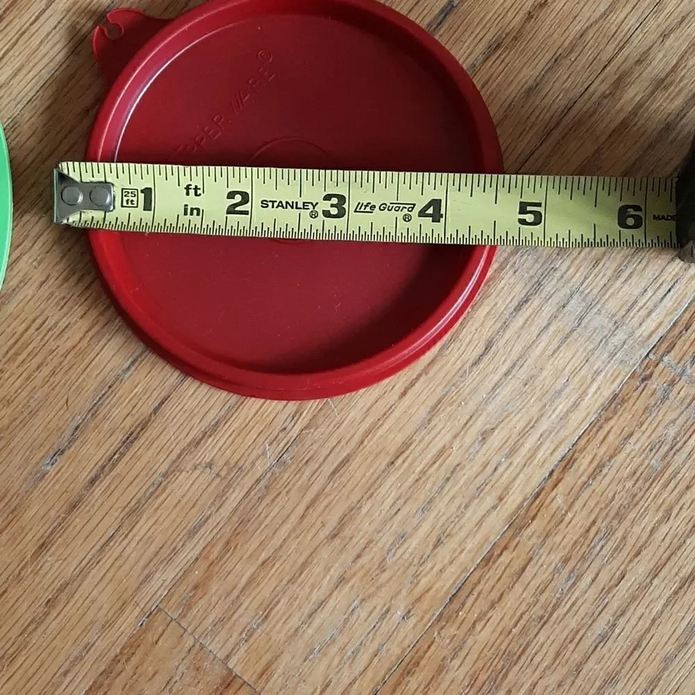 Vintage Tupperware lids
